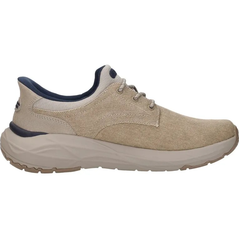 Skechers Slip-Ins Arch Fit Maverick veterschoenen beige
