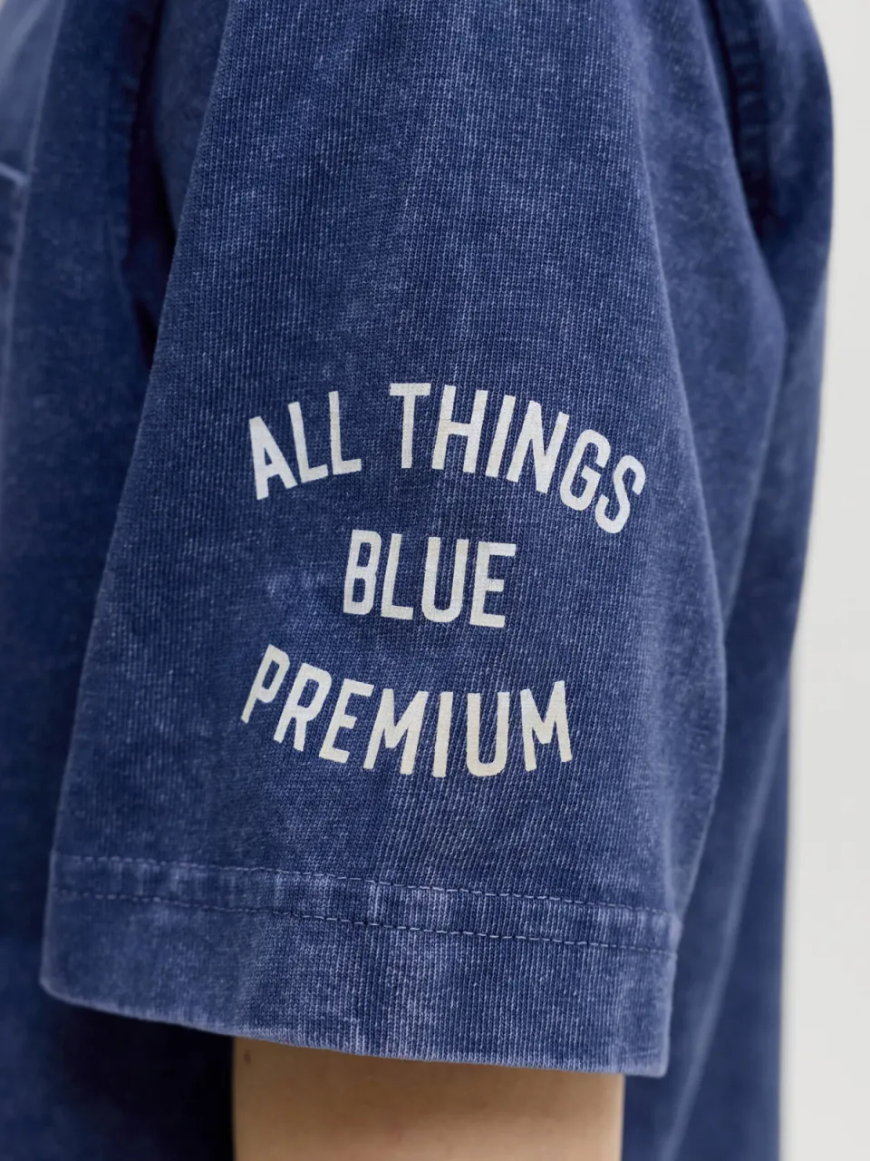 Jack & Jones T-shirt blauw, foto 5