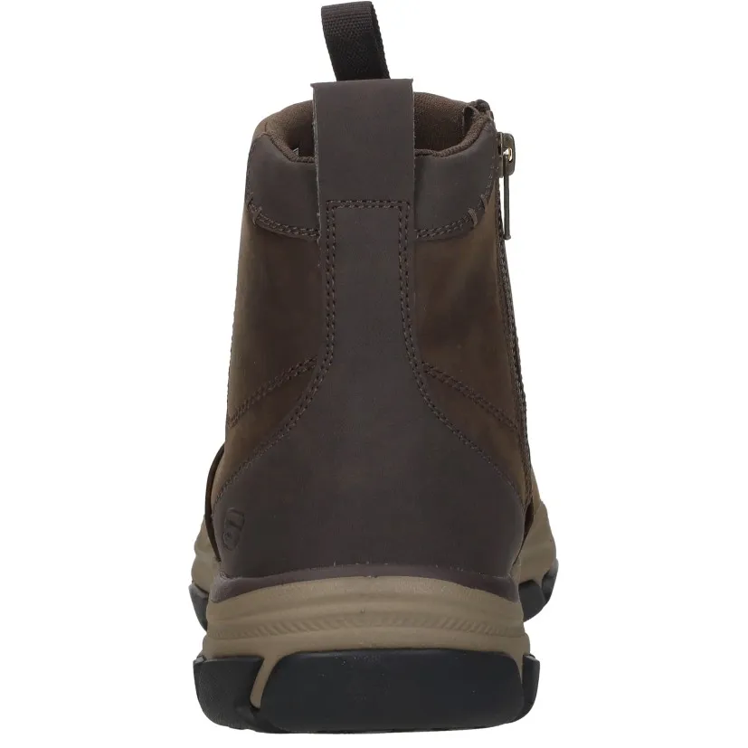 Skechers Evanston hoge sneakers donkerblauw donkerbruin, foto 4