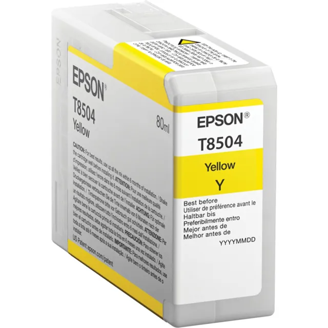 Epson C13T850400 EPS SCP800 INK YEL Geel