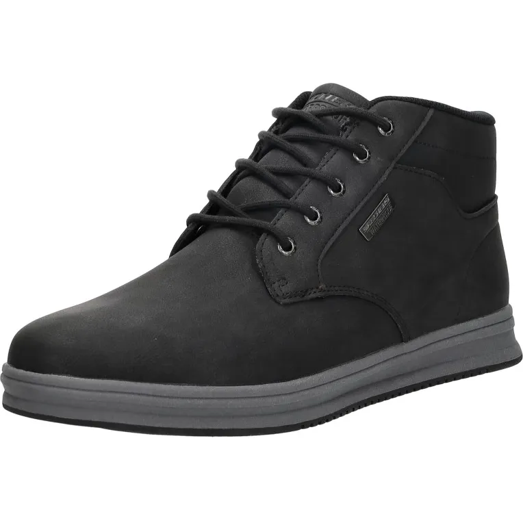 Skechers Palmiro Wallace veterschoen zwart, foto 4