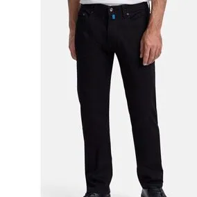 Pierre Cardin Lyon Futureflex tapered fit jeans zwart, foto 2