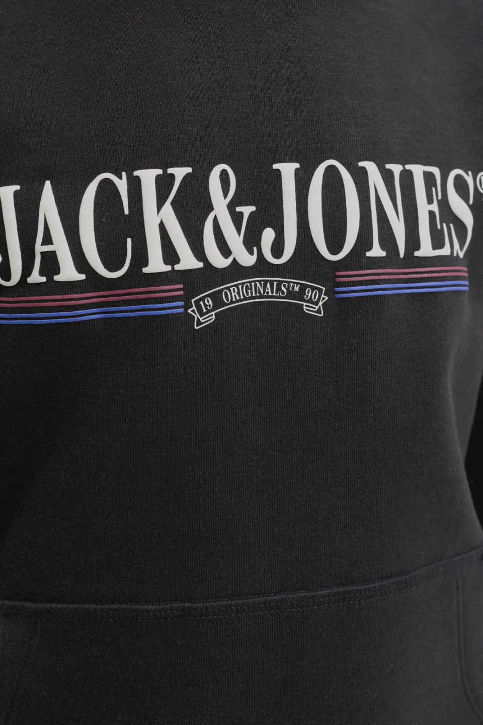 Jack & Jones JUNIOR hoodie met logo - zwart, foto 7