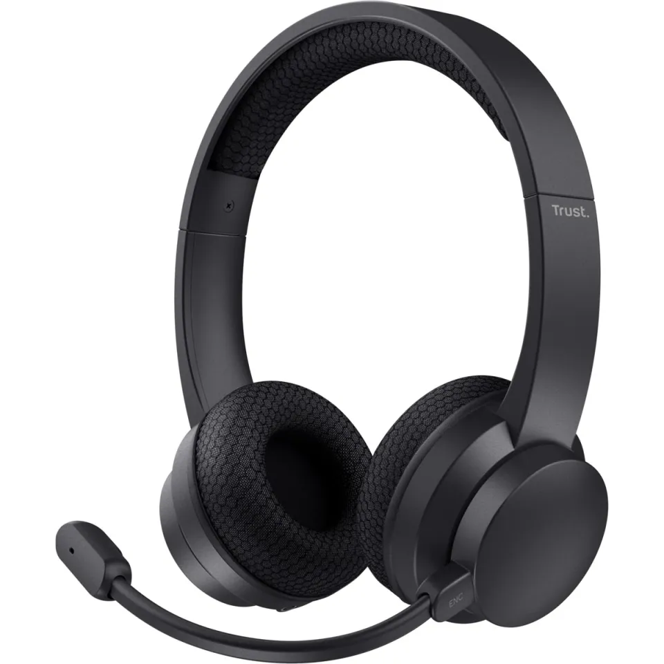 Trust Ayda Wireless ENC headset zwart, foto 2