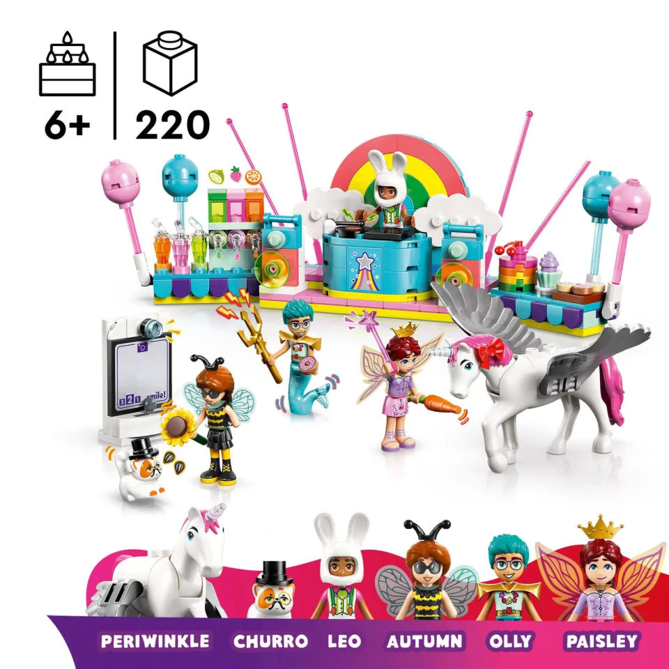Lego Friends Verkleedfeestje met Eenhoorn en Fee 42661, foto 6