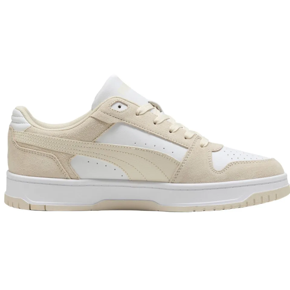 Puma Rebound Slam suède sneakers - wit/beige