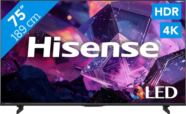 Hisense 75E79S PRO televisie zwart