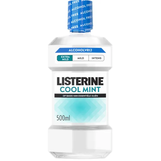 Listerine Cool Mint Extra Mild alcoholvrije mondspoeling