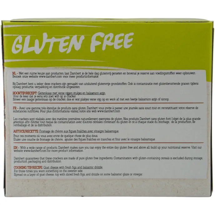 Damhert haver crackers glutenvrij lactosevrij, foto 4