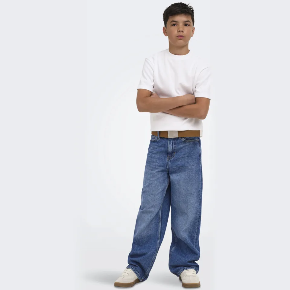 Only & Sons JUNIOR OSJREMI junior loose fit jeans - mediumblauw, foto 5