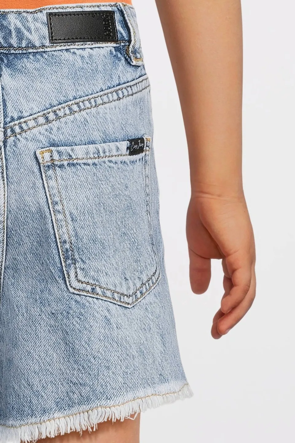 Cars regular denim short lichtblauw, foto 7