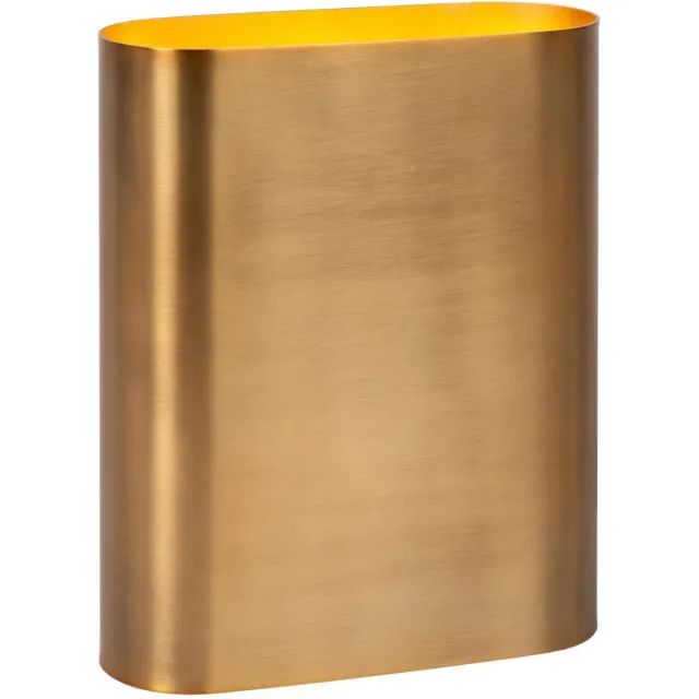 Lucide OVALIS - Wandlamp - 2xE14 - Mat Goud / Messing