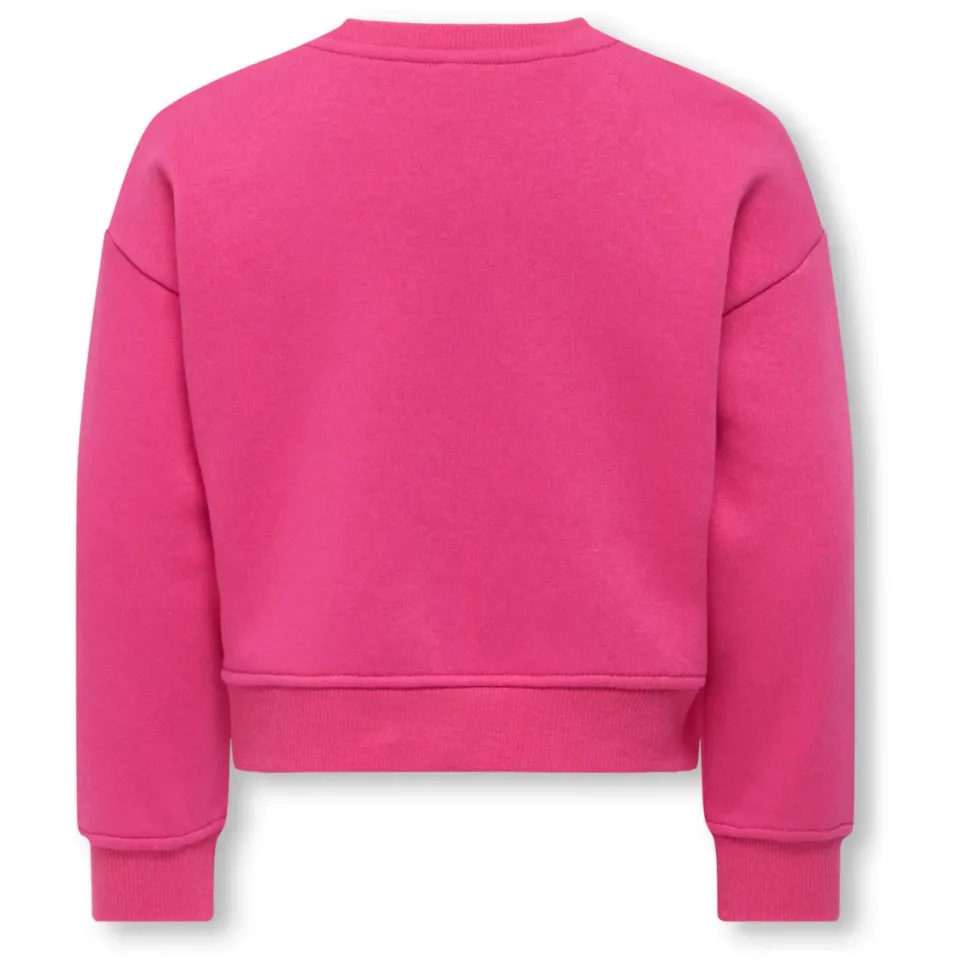 KIDS ONLY MINI rechtvallende sweater met tekst - roze, foto 2