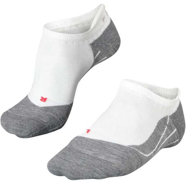Falke RU4 Invisible hardloopsokken wit Grijs/Wit