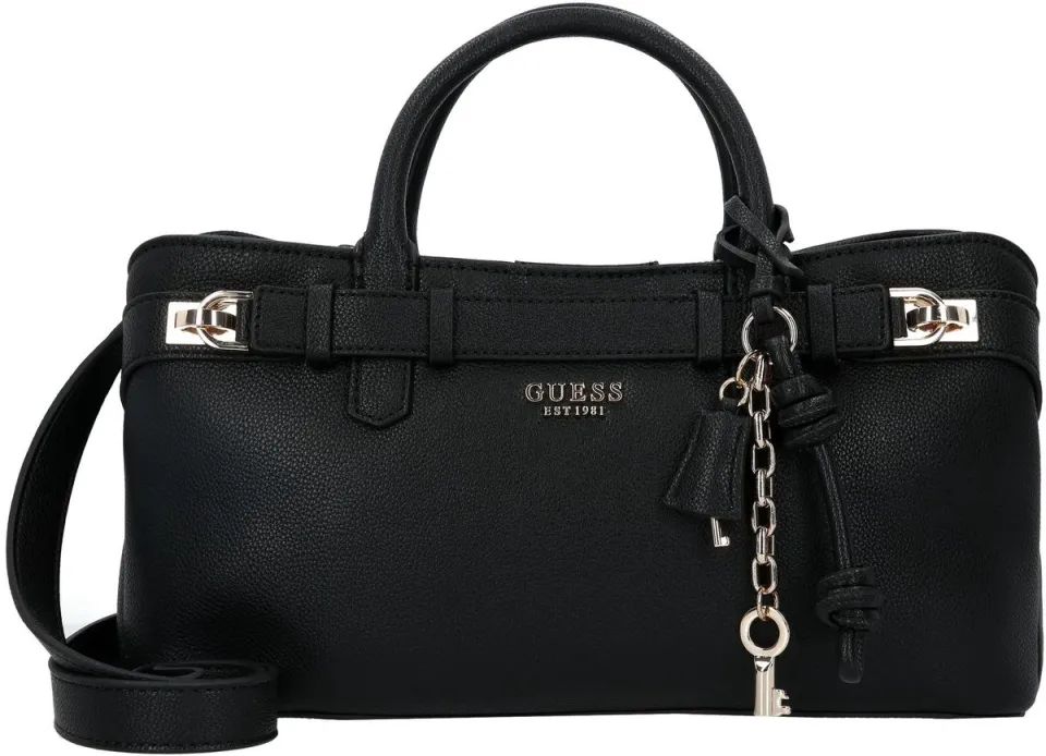 Guess Gregoria Girlfriend satchel handtas zwart, foto 3