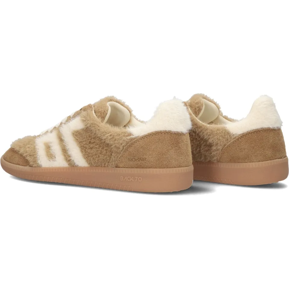 BACK70 Mohair sneakers bruin, foto 3