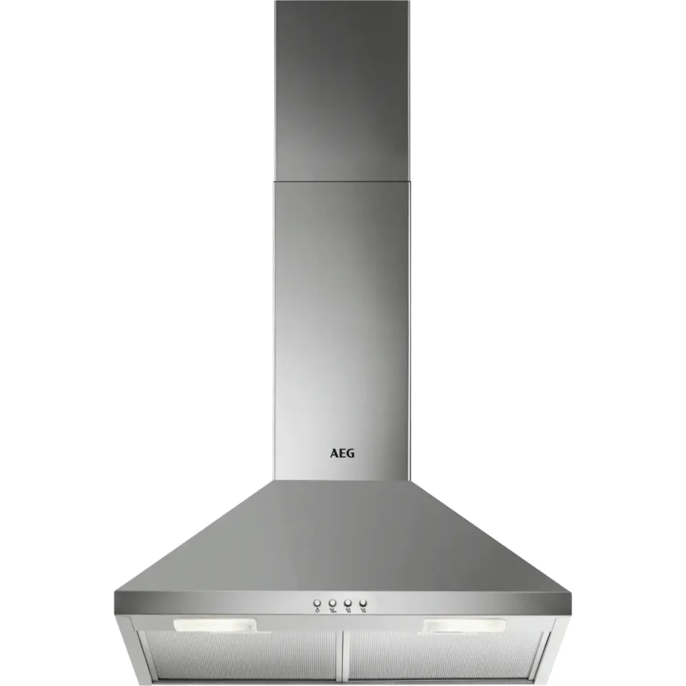 AEG DKB2630M wanddampkap RVS, foto 2