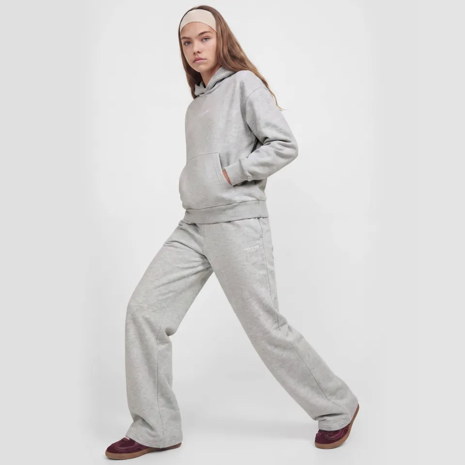 JJXX GIRL joggingbroek lichtgrijs melange