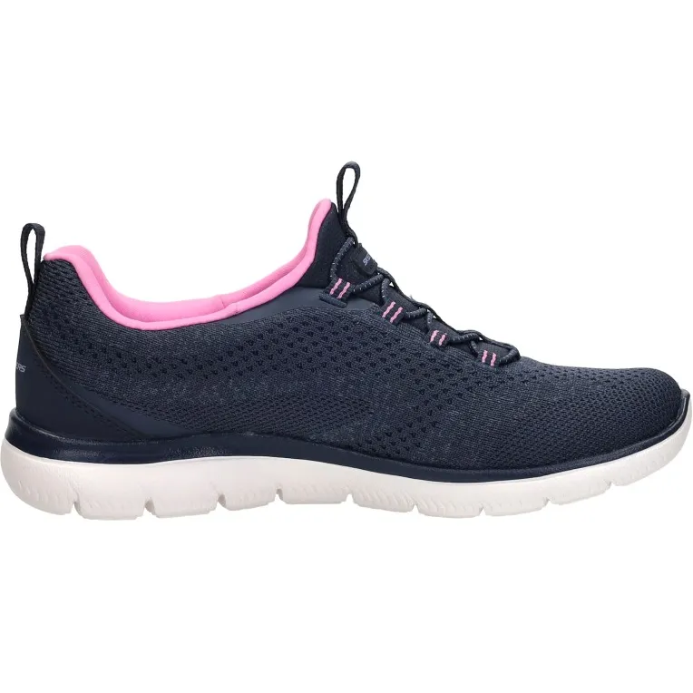 Skechers Summits New Nature instappers marineblauw