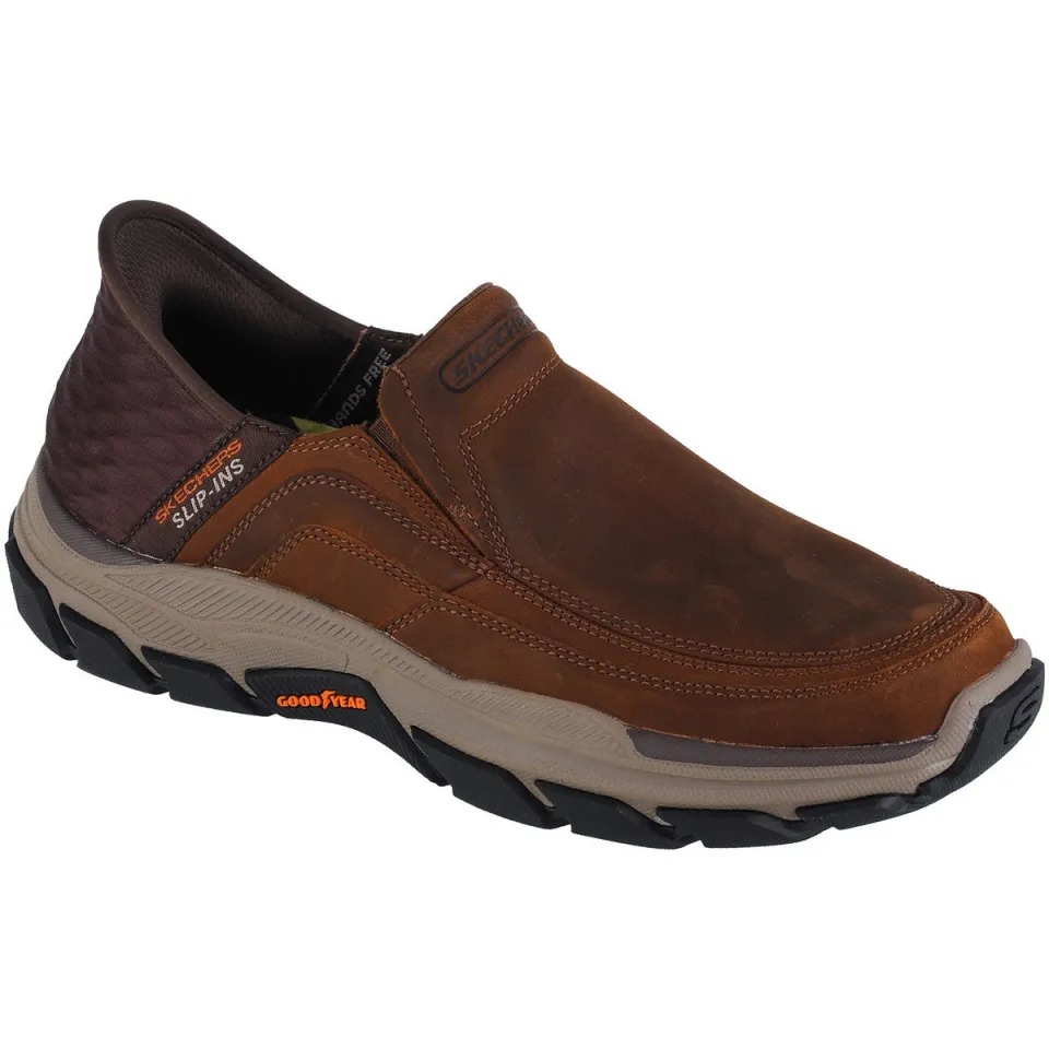 Skechers Slip-ins Respected Elgin instappers bruin, foto 3