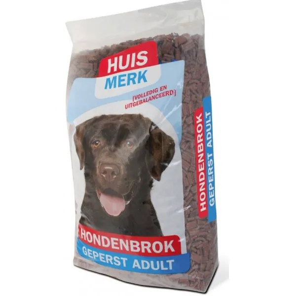 Geperste hondenbrok adult