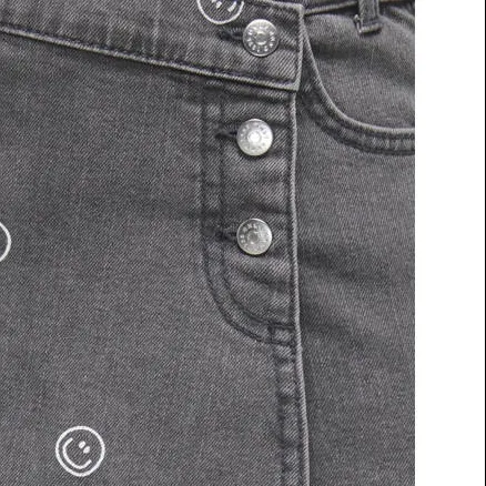 Only skort light grey denim, foto 3