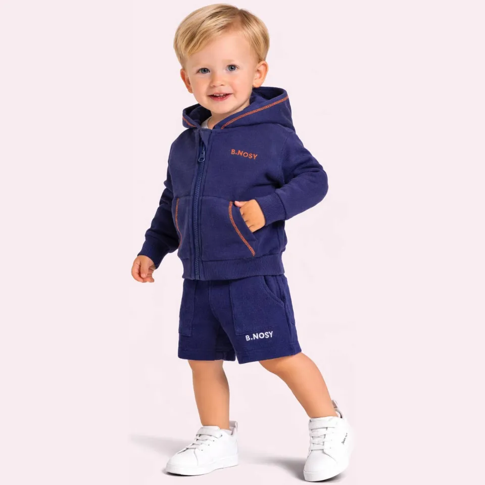 B.Nosy sweatshort donkerblauw