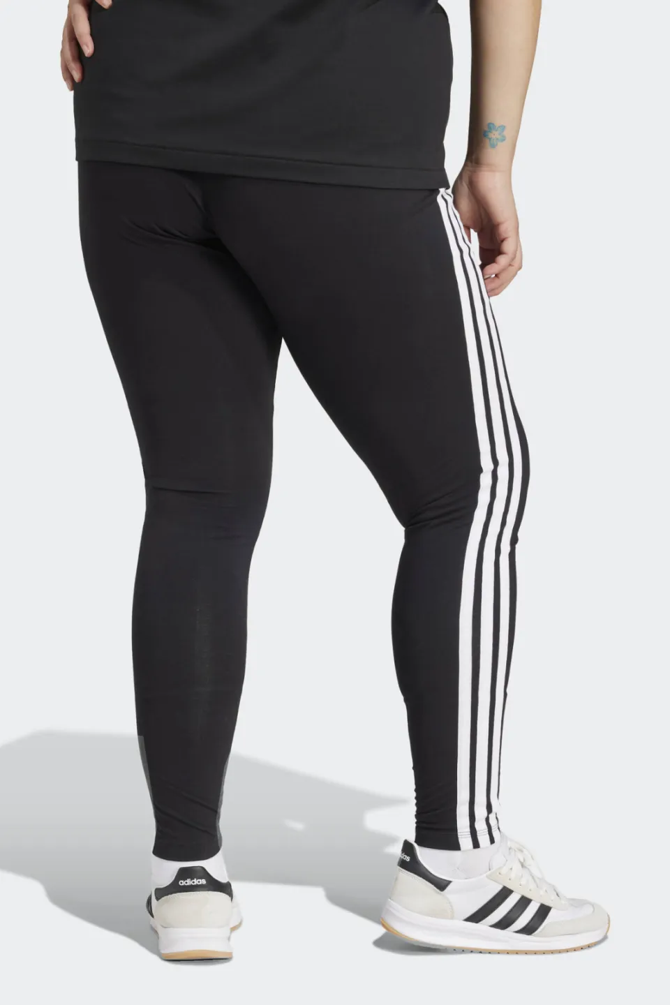 Adidas Sportswear plus size legging zwart, foto 3