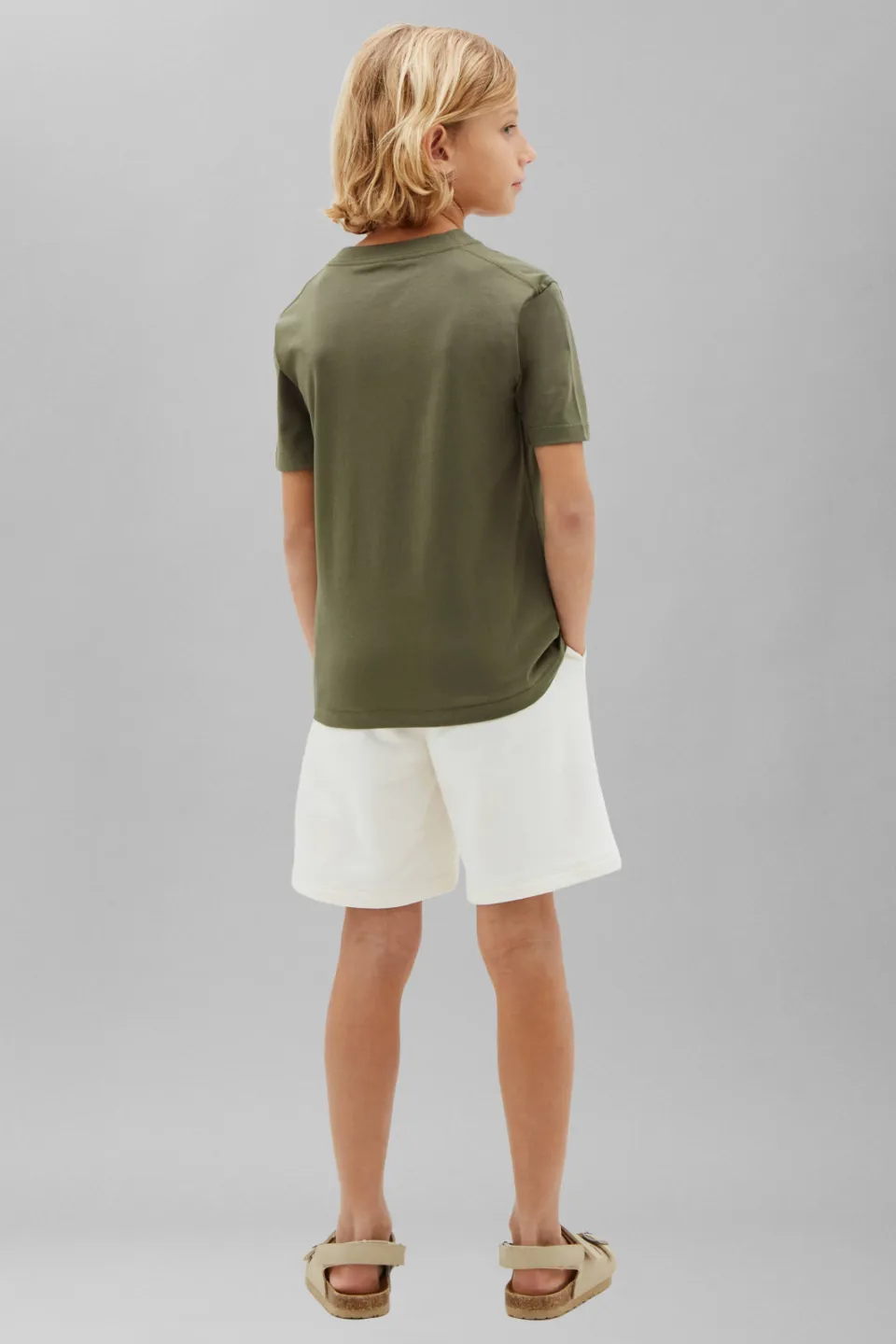 Calvin Klein T-shirt olijfgroen, foto 6