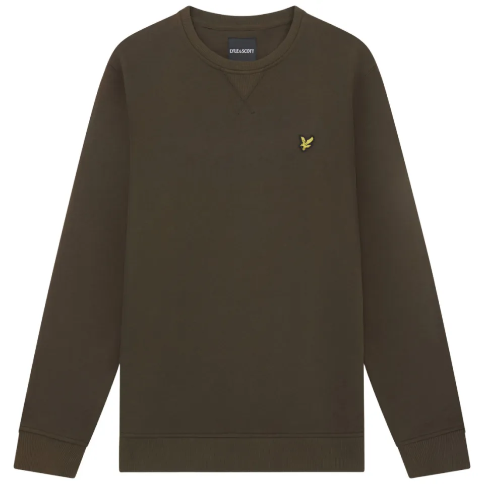 Lyle & Scott regular fit trui - olijfgroen, foto 2