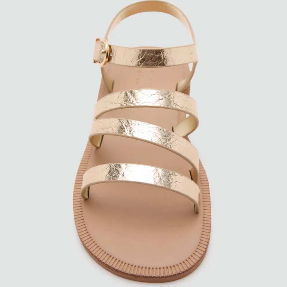 Mango Kids sandalen goud, foto 4