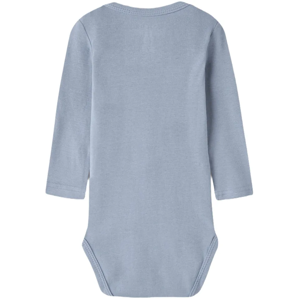 NAME IT BABY katoenen rompers met print (set van 3) donkerblauw/blauw/ecru, foto 4