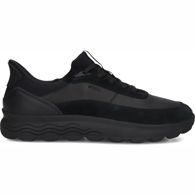 Geox U Spherica Plus lage sneakers zwart