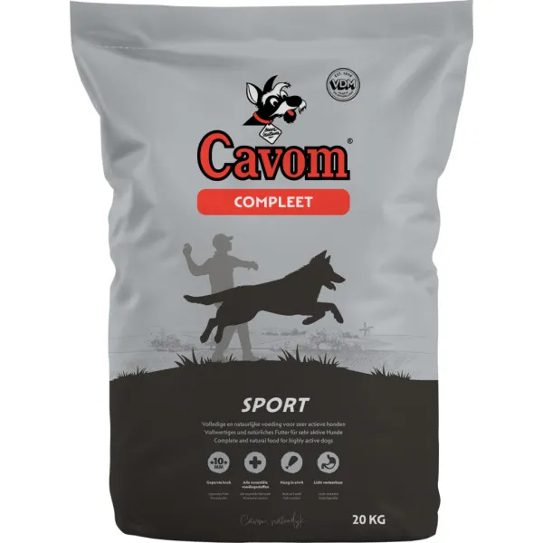 Cavom Compleet Sport hondenvoer 20 kg