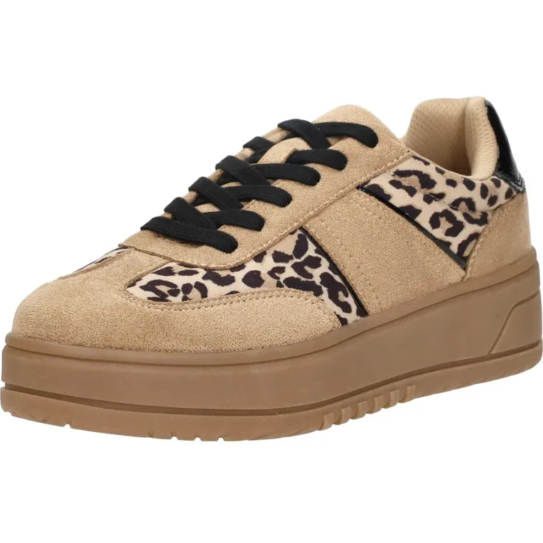 Sub55 sneakers laag taupe, foto 3