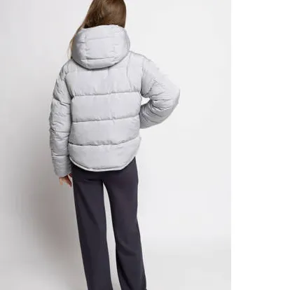 LOOXS 10sixteen quilted winterjas zilver, foto 8