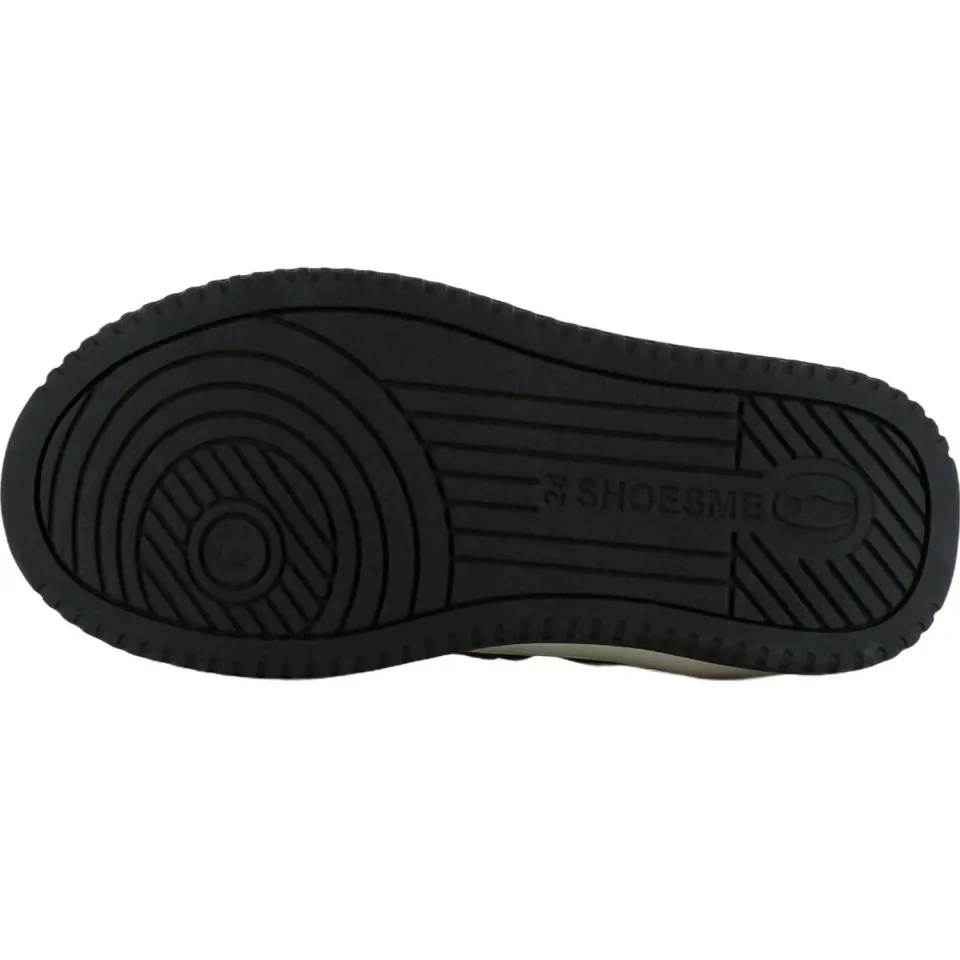 Shoesme suède sneakers - donkerbruin/zwart/wit, foto 3