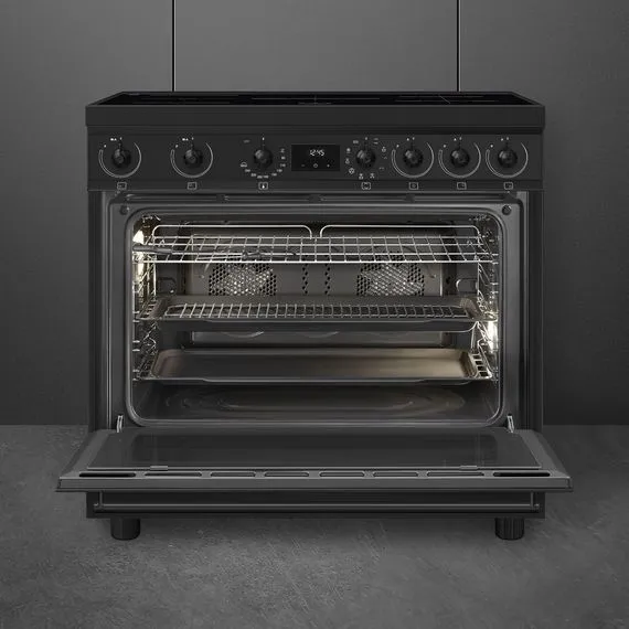 Smeg C9IMN2 fornuis zwart, foto 5