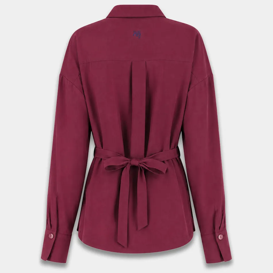 Harper & Yve Helena blouse wijnrood, foto 3