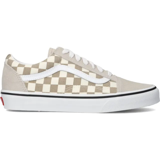 Vans Old Skool sneakers beige ruitprint