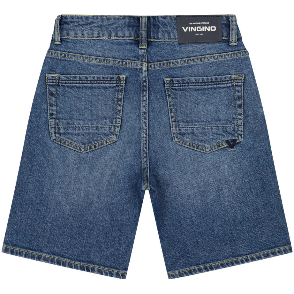 Vingino Cipriano jeansshort medium blue, foto 2