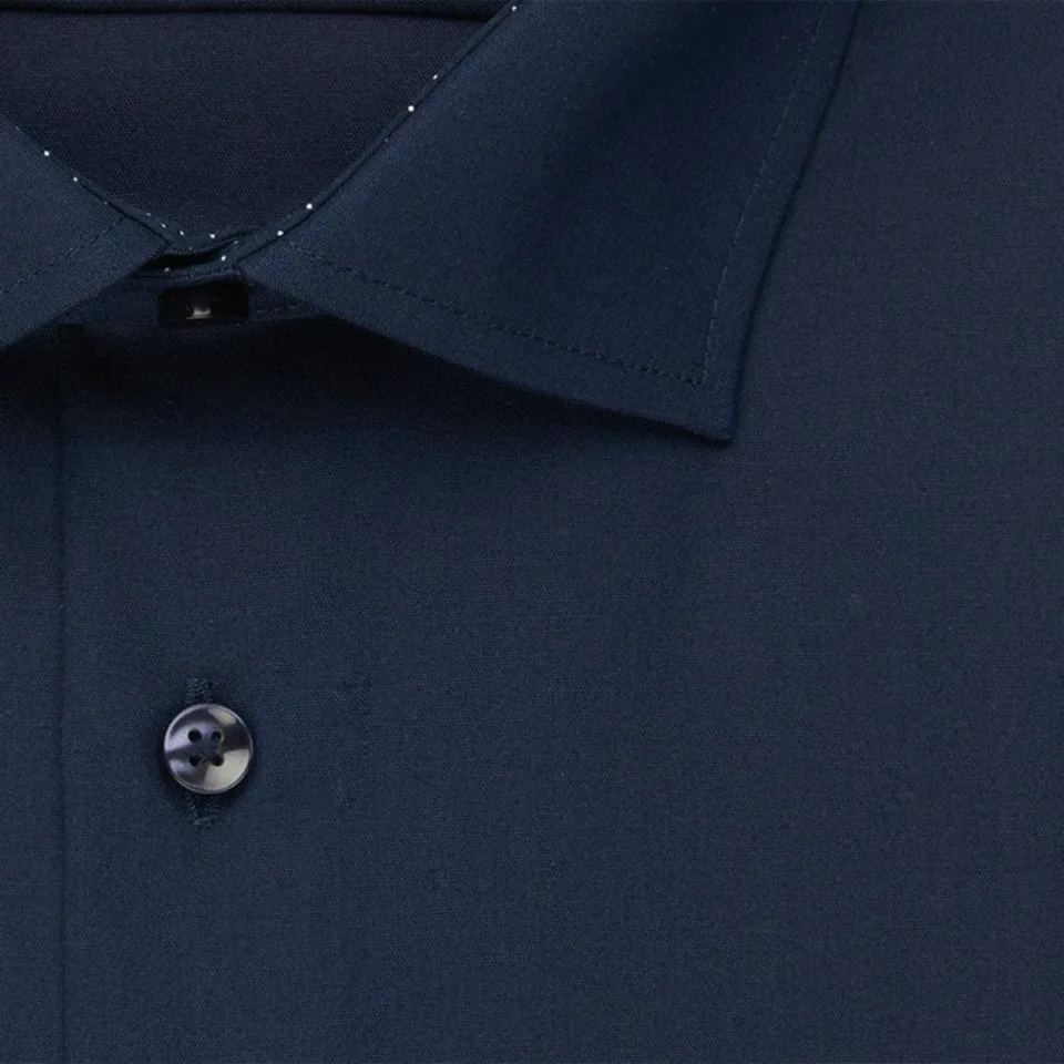 Seidensticker slim fit overhemd donkerblauw, foto 5