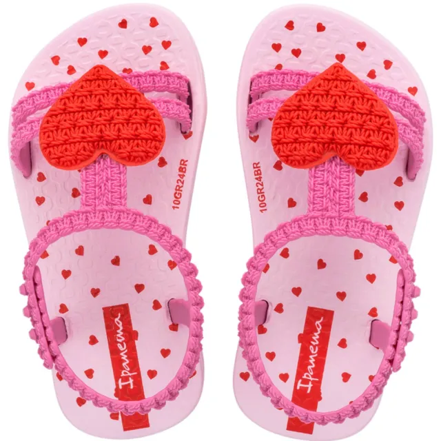My First Ipanema sandalen roze/rood