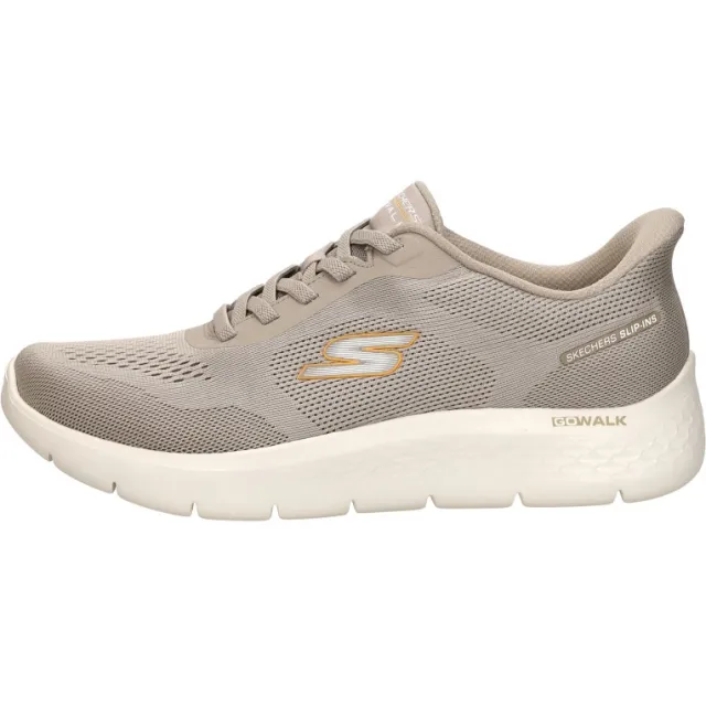 Skechers Go Walk Flex lage sneakers beige, foto 2