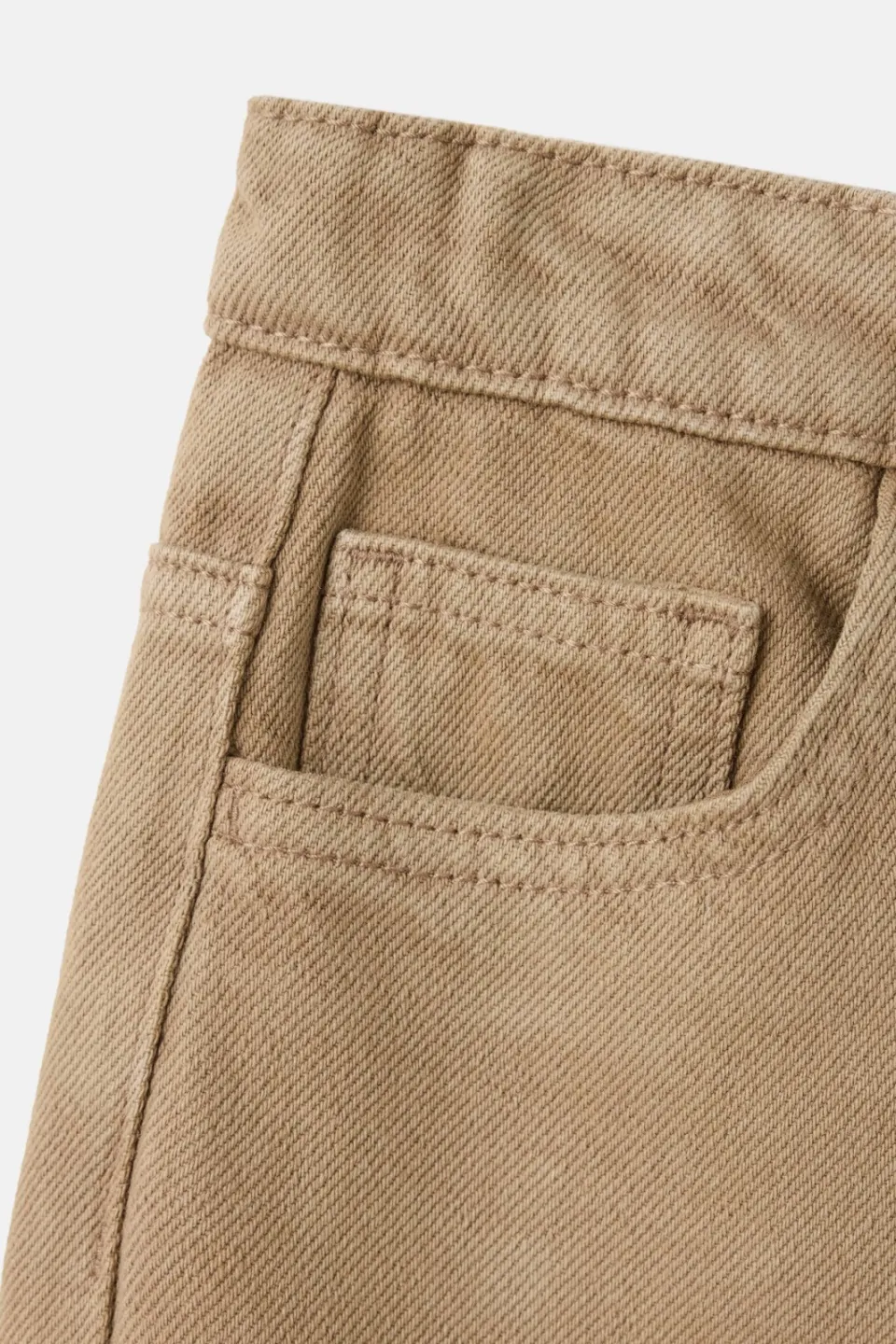Mango Kids straight leg regular fit jeans - beige, foto 4