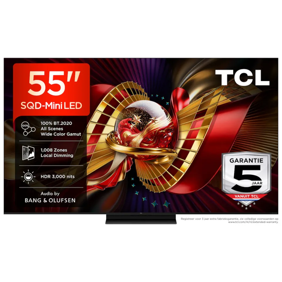 TCL 55C89L MiniLED televisie 55 inch zwart, foto 4