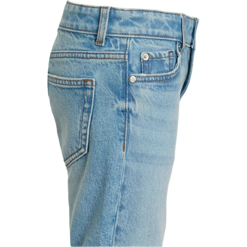 Anytime denim short lichtblauw, foto 4
