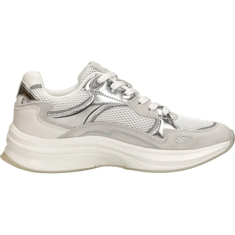 Mexx Racoon Phoeby sneakers zilver Zilverkleur