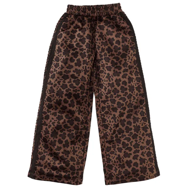 Z8 Elise wide leg broek panterprint bruin, foto 2