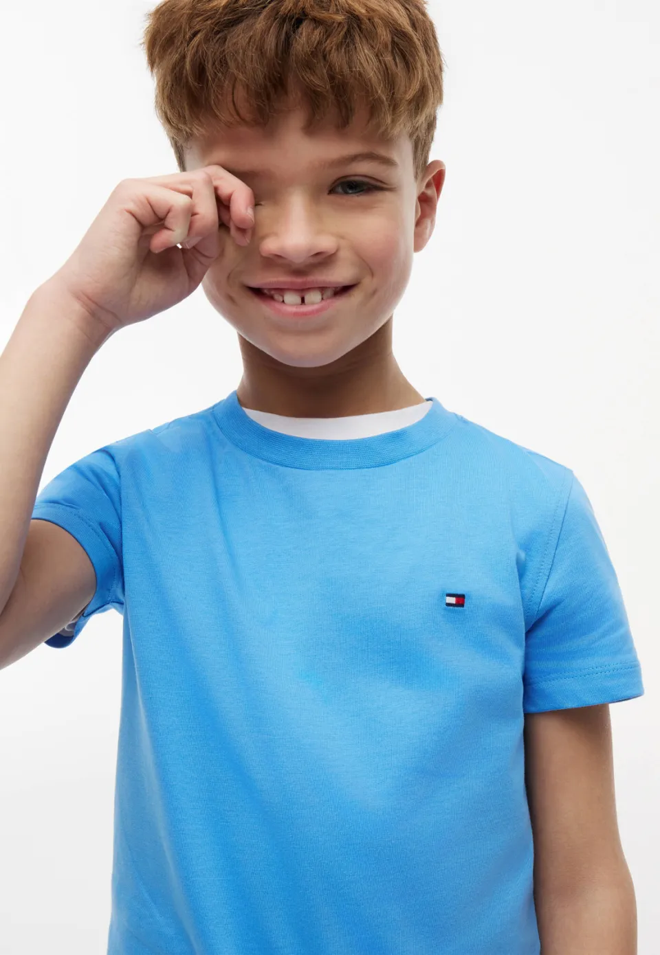 Tommy Hilfiger t-shirt hemelsblauw, foto 5